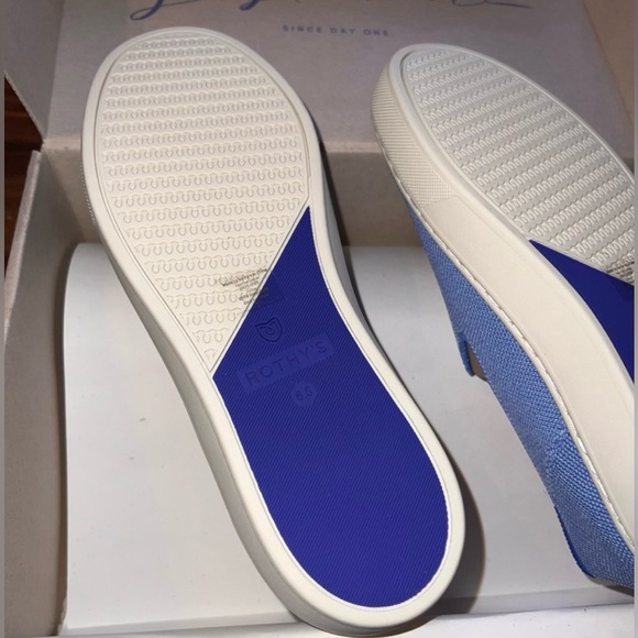NEW Rothy’s size 6.5 The Original Slip on Sneaker in Boardwalk - Picture 5 of 6